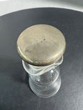 Glass Cruet with Sterling Silver Accented Stopper