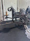 Spanish Gothic Style Wrought Iron Chandelier