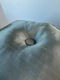 Trio of Matching Dusty Blue Throw Pillows