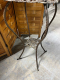 Brass & Marble Plant Stand