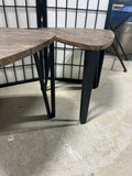 Industrial Style Nesting Tables, 2 pc