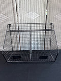 Double Wire Metal Hanging Storage Basket