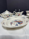 (C) 7-Piece Wedgwood Williamsburg Potpourri China Serving Set