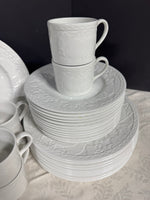 (A) 42-Piece Johnson Bros. Franciscan Country Fayre China Set
