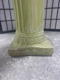 Plaster Column Plant Stand