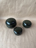 Lacquered Nesting Trinket Dishes - 3 Pieces