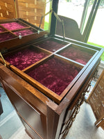 Lingerie Chest with Flip Top Jewelry Storage and Mirror