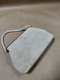 Beaded Handbag With Floral Tapestry Style Design