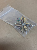 Siffari 14K Gold Brooch with Diamonds - 9.57g