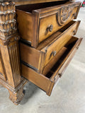 Vanguard Furniture Carved Three Drawer Dresser ***HEAVY ITEM***