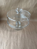 Clear Glass Cake Stand