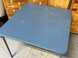 Blue Cosco Folding Card Table