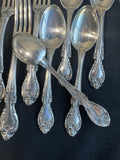 87-Piece Gorham Melrose Sterling Silver Flatware in Box