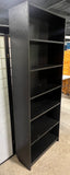 Black IKEA Bookcase C, Particle Board/Cardboard Backing