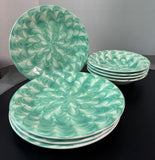 8-Piece Pier 1 Imports Italian Whimsical Sea Green China Set