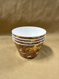 (A) Hutzler Peanut Melamine Bowl — Set Of 4