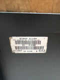Ethan Allen Black Corner Cabinet
