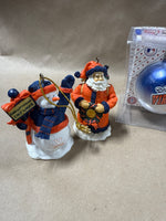 Small Lot Of The University Of VA Christmas Ornaments