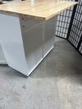 Harper & Bright Designs Kitchen Cart, on Casters