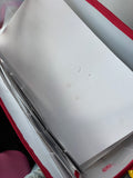 Clear Soft Plastic Zip Up Ornament Storage Box with Dividers
