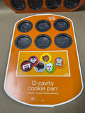Halloween Cookie Mold Pans - Pair // Appears Unused