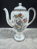 Wedgwood England Kutani Crane Coffee Pot (B)