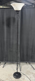Lightweight Black Metal Torchiere Lamp (WORKS)