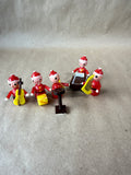 6 Piece Santa Band Decor