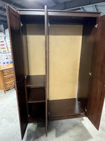 Particle Board Armoire/Closet Cabinet **AS IS**READ DESCRIPTION CAREFULLY**