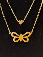 Gold Tone Necklaces (2)