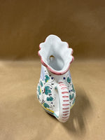 Italian Handpainted Rooster Pitcher