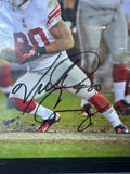 Victor Cruz #80 New York Giants Autographed 8x10 Framed Photo