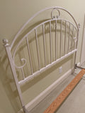 Double/Full Size Metal Bed, with Rails & Slats