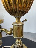 Antique Brass Argand Electric Converted Oil Lamp AS IS (READ DESCRIPTION CAREFULLY) (B)