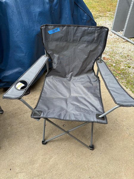 Two Embark Folding Arm Chairs