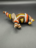 Wooden Beaded Elephant