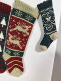 Knitted Stockings - Set Of 4 (D)