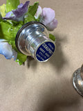 Hand Made English Bone China Flowers With Gorham Sterling Urn Vase *** READ DESCRIPTION ***