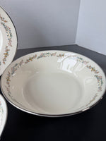 (F) 3-Piece Gorham Rondelle China Serving Set