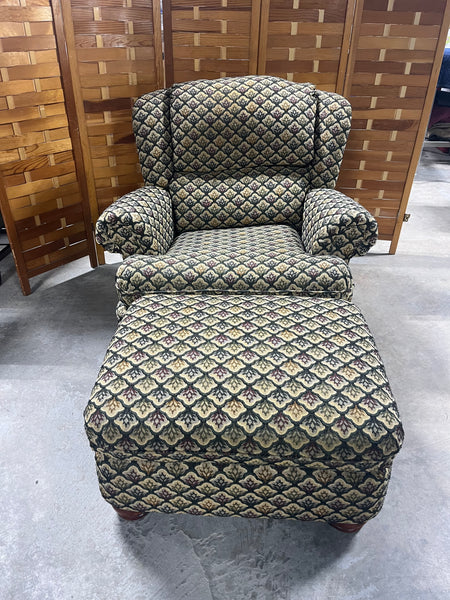 Lane Upholstered Chair and Ottoman