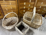 3 Piece Basket Lot