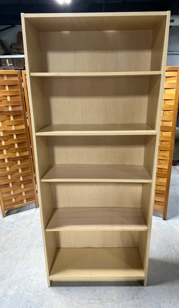 Particle Board Bookcase with Card Board Backing