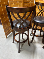 Swivel Bar Stools, Set of 3