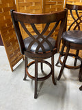 Swivel Bar Stools, Set of 3