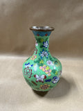Cloisonne Floral Vase