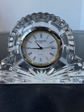 Waterford Crystal Wharton Small Mantel Clock AS IS (READ DESCRIPTION CAREFULLY)