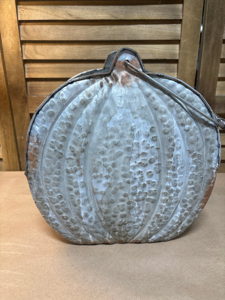 Metal Textured Pumpkin