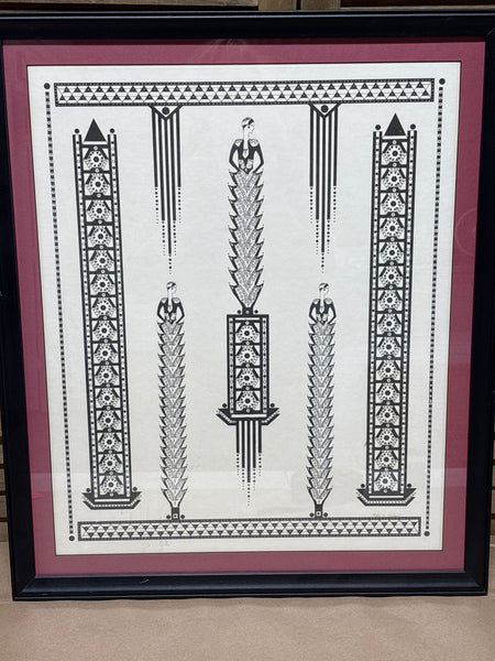 Art Deco Print/Poster ; Signed