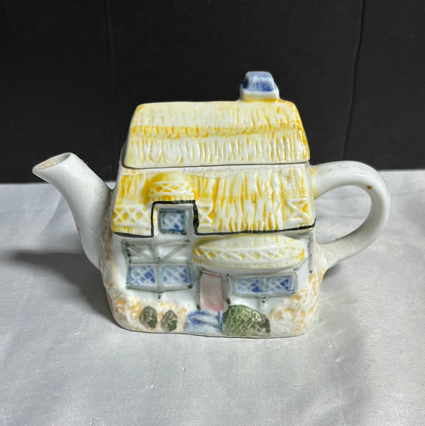Vintage Decorative House Teapot