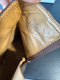 Brown Nine West Vasloane Leather Ankle Boots in Box WOMEN’S SIZE 8.5